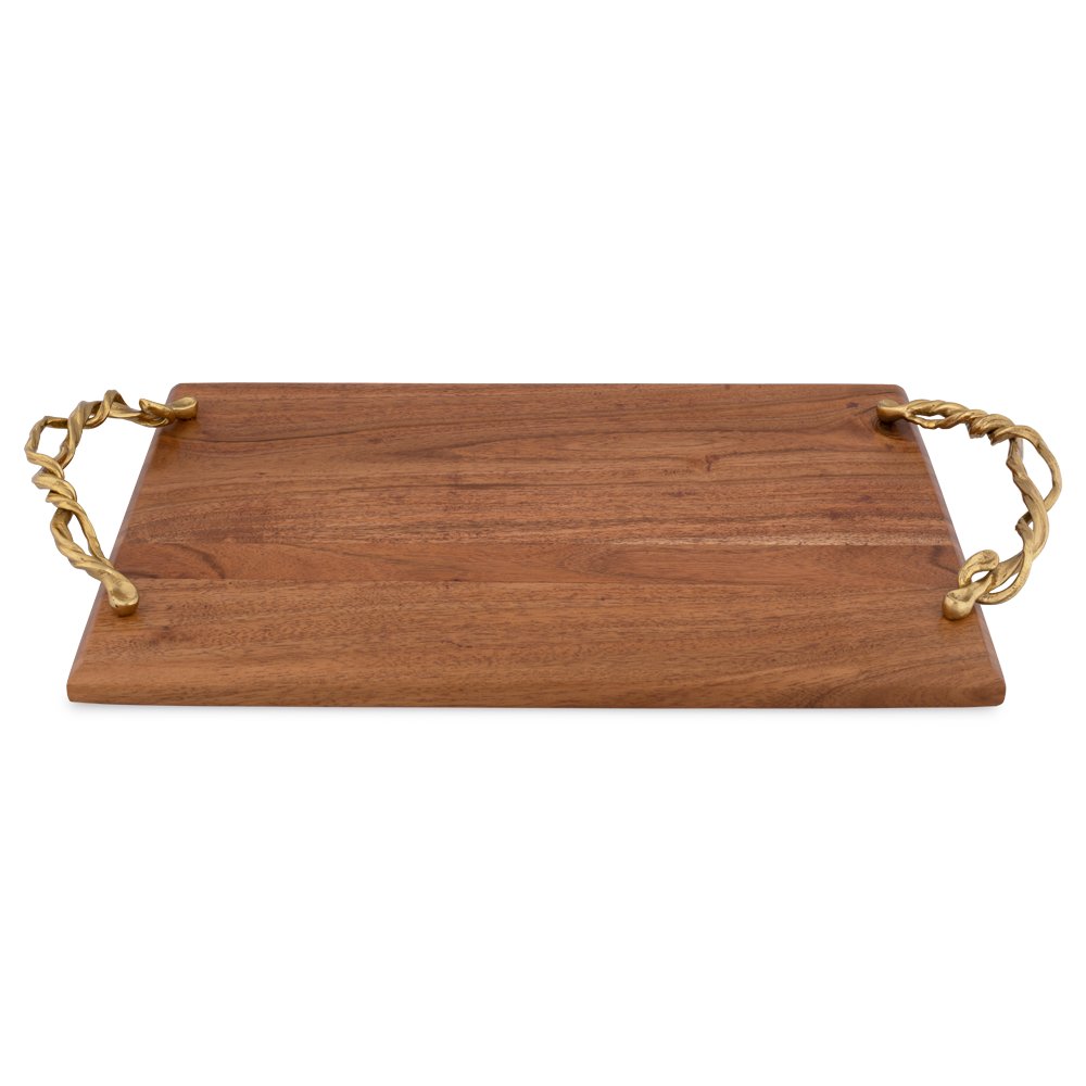 Wisteria Gold Bread Board